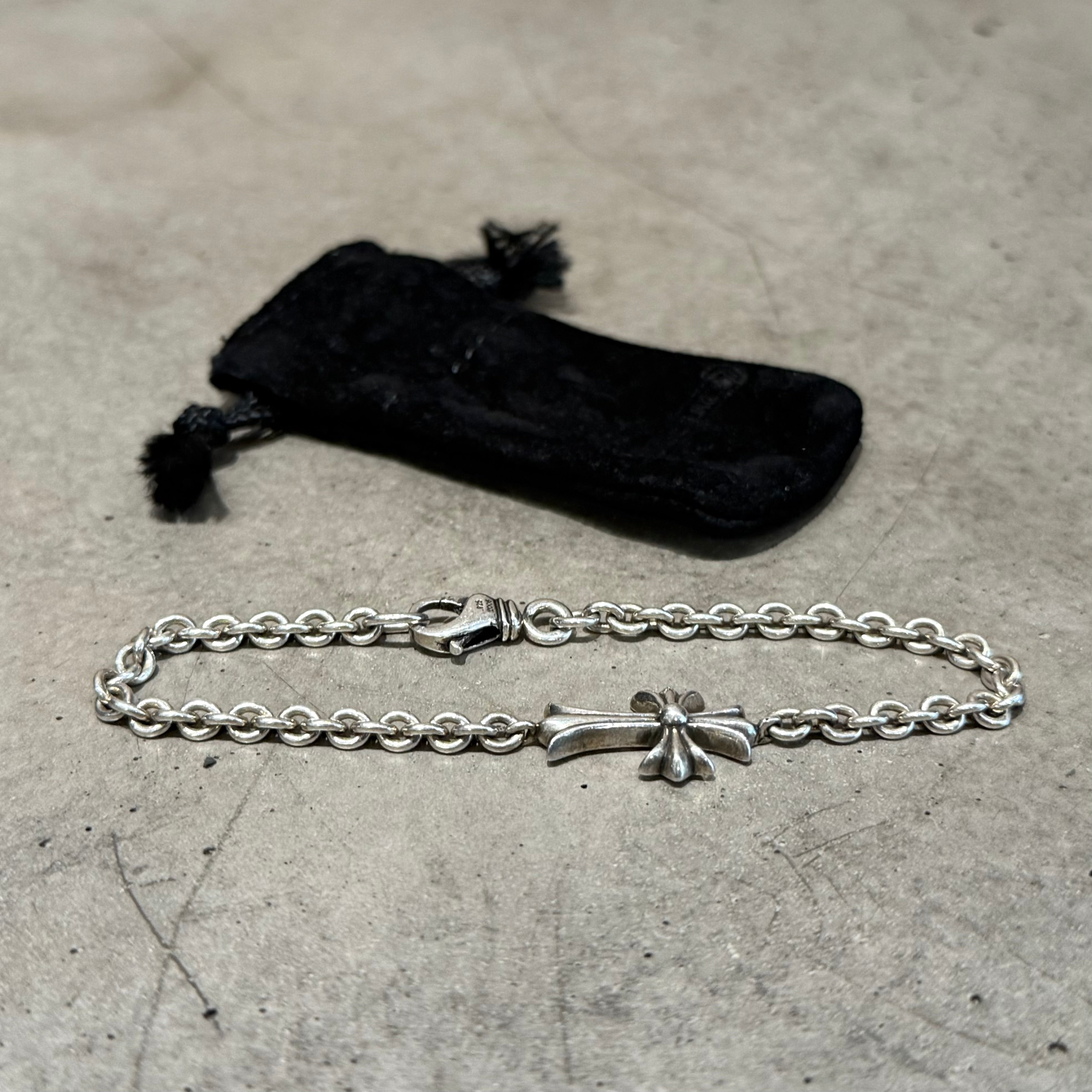 CHROME HEARTS NE CROSS BRACELET 'SILVER' – Sadō Room