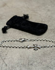 CHROME HEARTS NE CROSS BRACELET ‘SILVER’