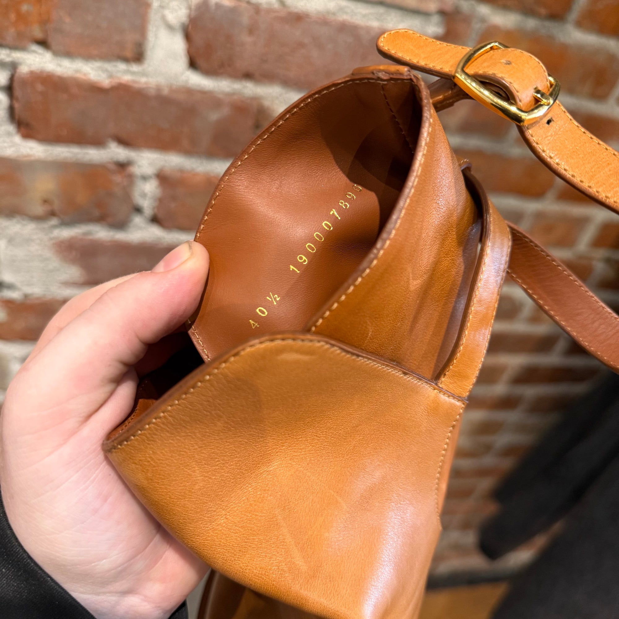 CELINE JODHPUR FOLCO CALFSKIN BOOT ‘TAN’