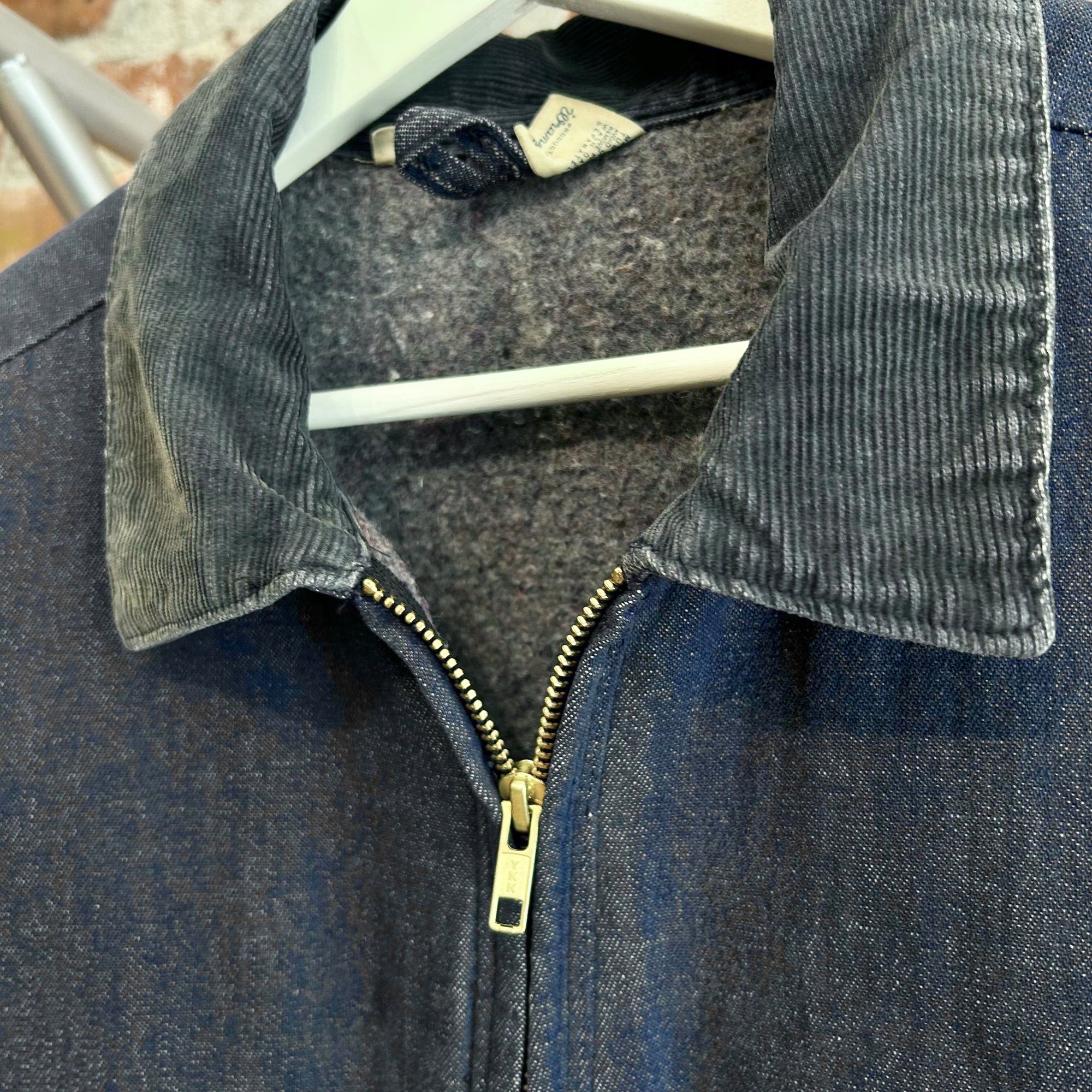 WRANGLER 70S VINTAGE DENIM WORK JACKET ‘BLUE’