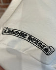 CHROME HEARTS HORSESHOE FLORAL ZIP HOODIE ‘WHITE’