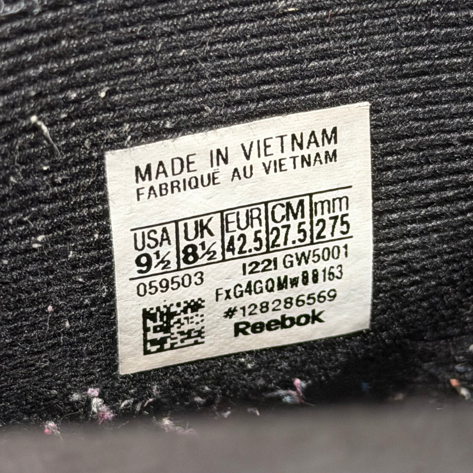 MAISON MARGIELA X REEBOK QUESTION SNEAKERS ‘BLACK’