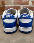 CHROME HEARTS MATTY BOY NIKE DUNK LOW SNEAKERS ‘WHITE/BLUE’