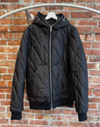 RICK OWENS DRKSHDW GIMP NYLON DOWN JACKET ‘BLACK’