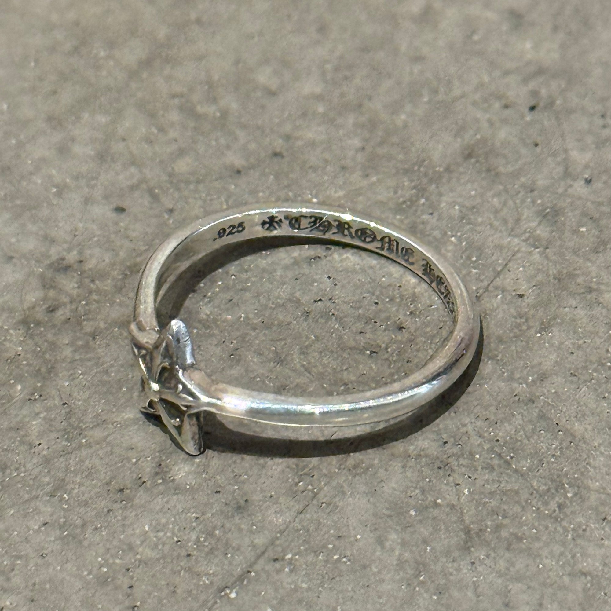 CHROME HEARTS STAR BUBBLEGUM RING ‘SILVER’
