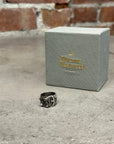 VIVIENNE WESTWOOD BELT RING ‘SILVER’