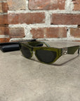 BURBERRY VISOR METAL ARM SUNGLASSES ‘JADE’