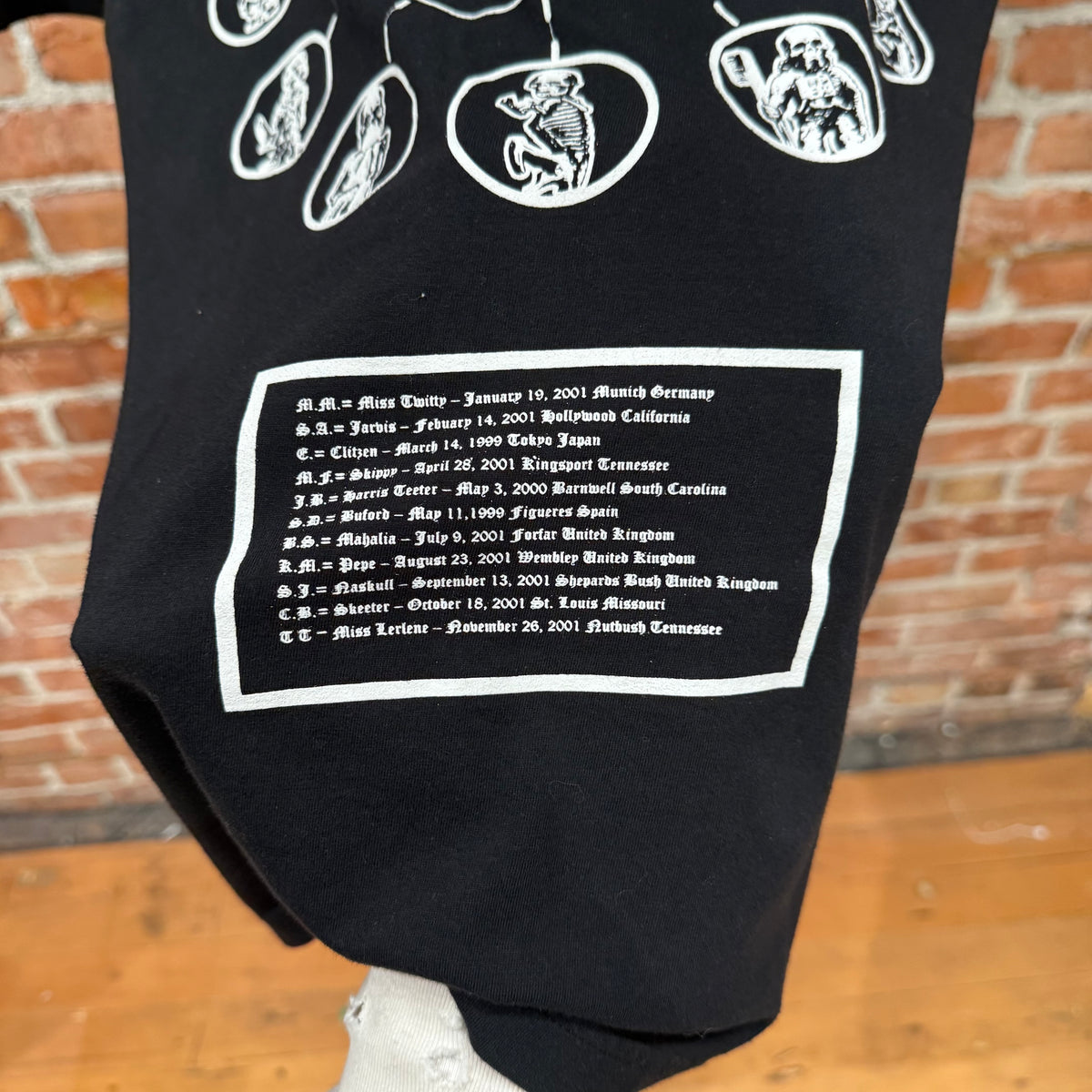 CHROME HEARTS FOTI TEE ‘BLACK’
