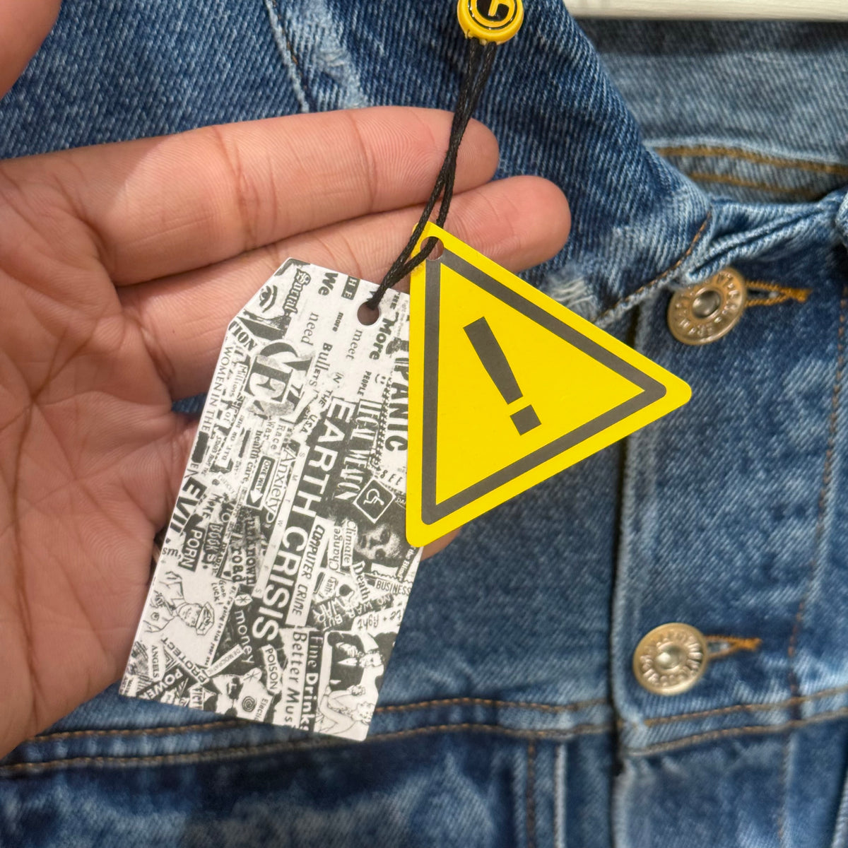GALLERY DEPT. VINTAGE ANDY DENIM JACKET ‘BLUE’