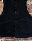 ENGINEERING GARMENTS SHERPA VEST ’BLACK’