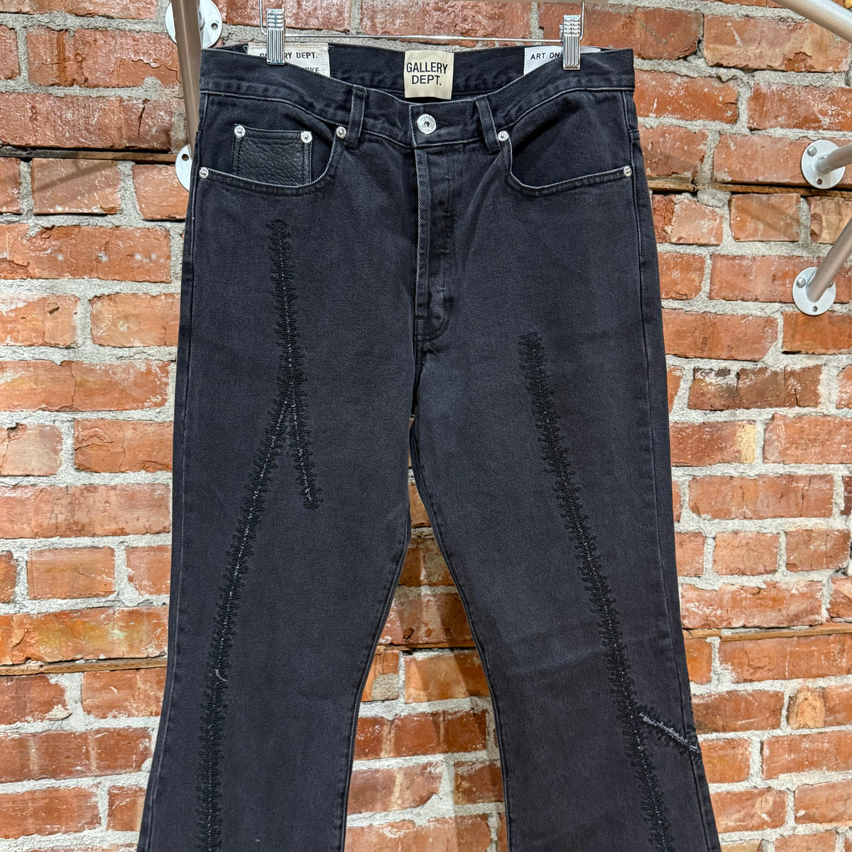 GALLERY DEPT. YORKE FLARE DENIM ‘BLACK’