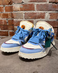 OFF-WHITE SPONGE MID TOP SNEAKERS ‘WHITE/LIGHT BLUE’