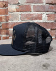 CHROME HEARTS CAMO TRIPLE CROSS TRUCKER HAT ‘BLACK’