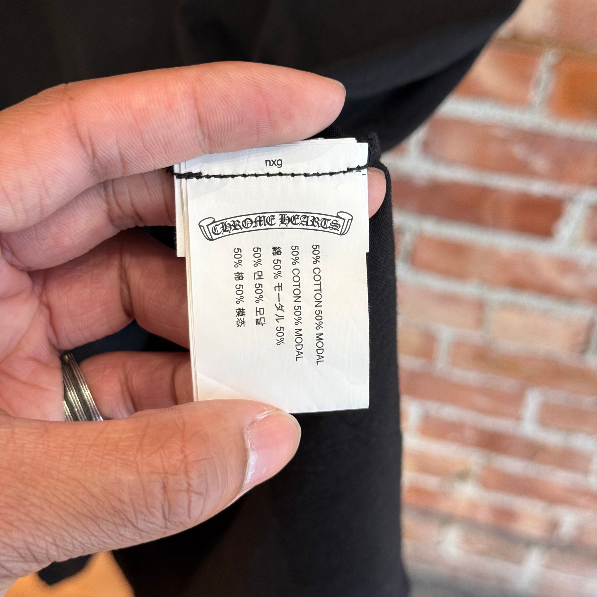 CHROME HEARTS MORE HEAD TEE ‘BLACK’