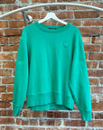 ACNE STUDIOS FACE LOGO CREWNECK ‘GREEN’