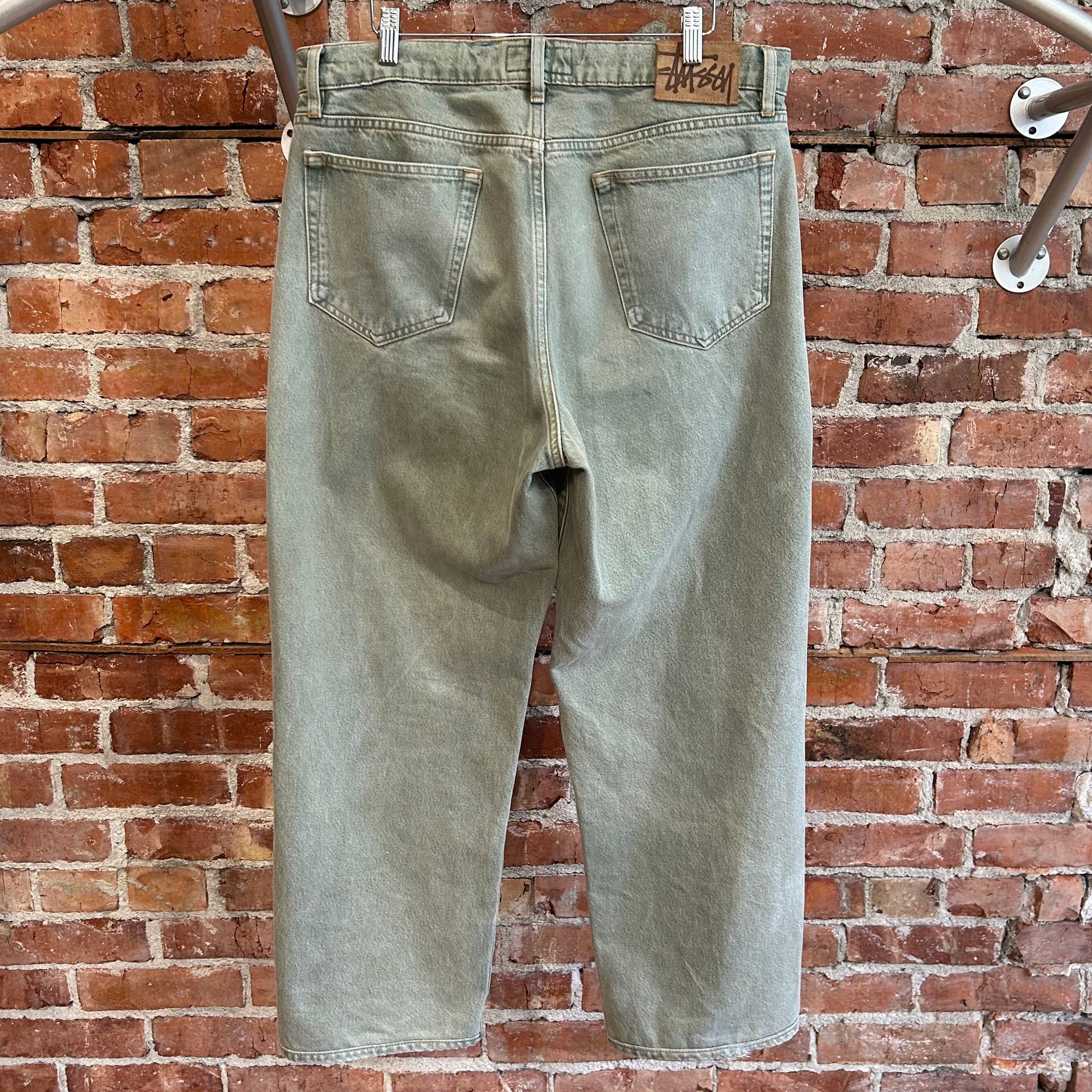 STUSSY "BIG OL JEANS" BAGGY DENIM ‘VINTAGE BLUE’