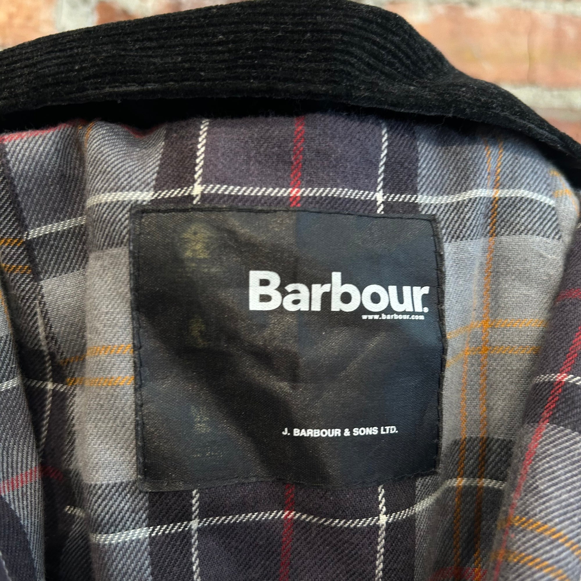 BARBOUR WAXED BEDALE JACKET ‘BLACK’