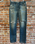 GALLERY DEPT. STARR 5001 MUDWASH DENIM ‘DARK BLUE’