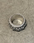 CHROME HEARTS PLUS CROSS SPINNER RING ‘SILVER’