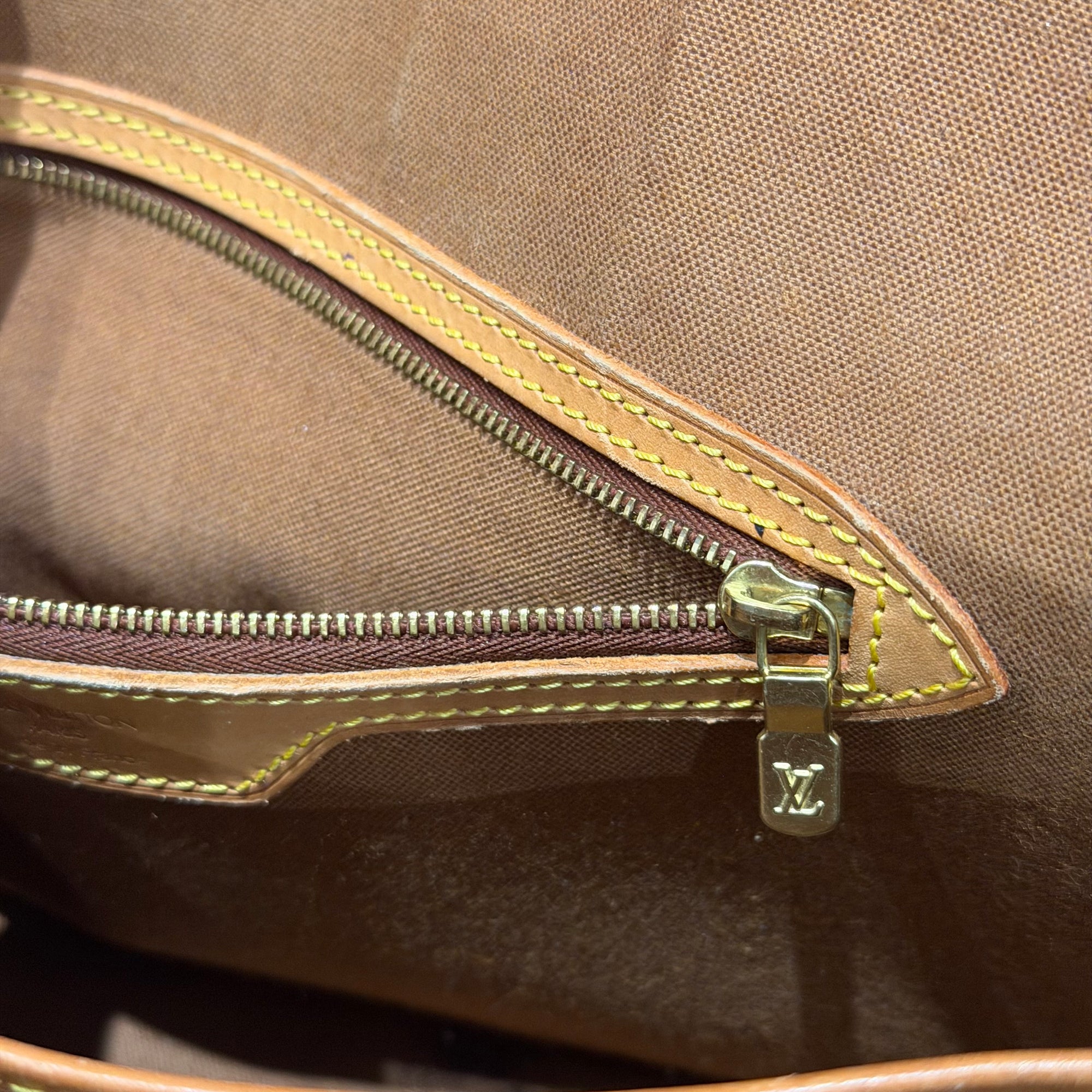 LOUIS VUITTON VINTAGE MONOGRAM SIDE BAG ‘BROWN’