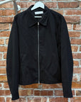 OUR LEGACY BLACK WORSTED WOOL MINI JACKET ‘BLACK’