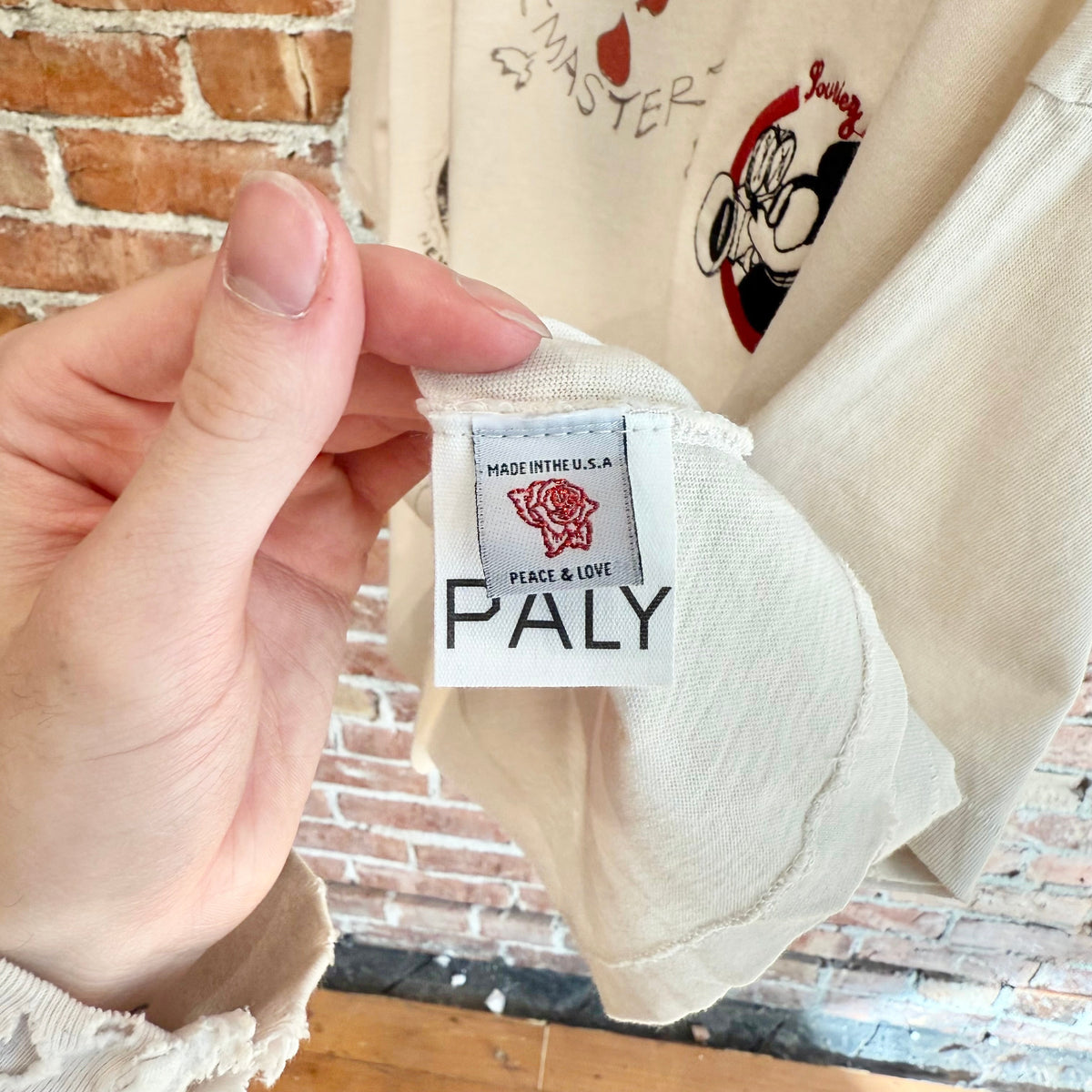 PALY HOLLYWOOD SS26 SIGNATURE TEE ‘WHITE’