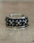 CHROME HEARTS PLUS CROSS SPINNER RING ‘SILVER’