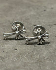 CHROME HEARTS CROSS STUD EARRING SET ‘SILVER’