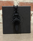 CHROME HEARTS SILICHROME DAGGER NECKLACE ’BLACK’