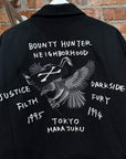 NEIGHBORHOOD X BOUNTY HUNTER WOOL SOUVENIR JACKET ‘BLACK’