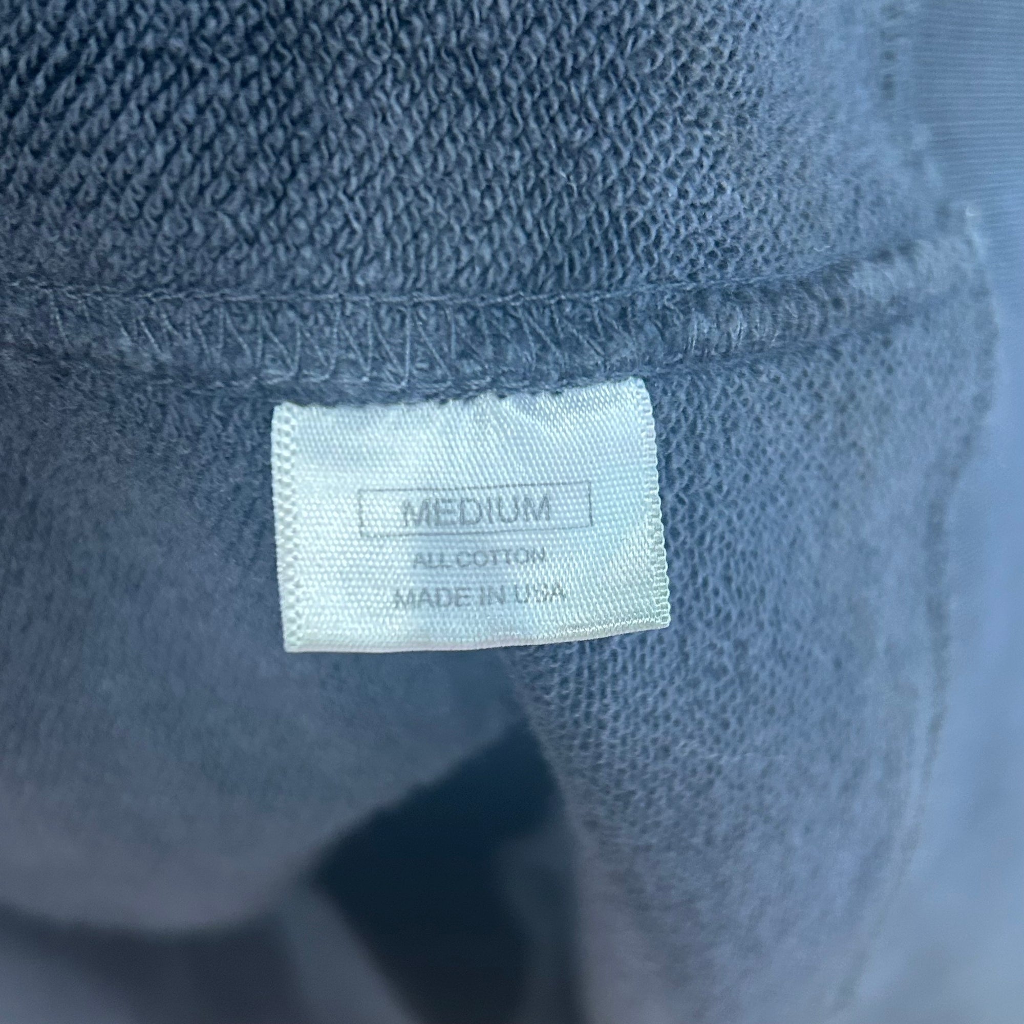 LADY WHITE CO. SUPER WEIGHTED HOODIE ‘WASHED BLACK’