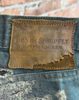 POLO RALPH LAUREN DENIM & SUPPLY BORO REPAIR DENIM ‘MUD WASH’
