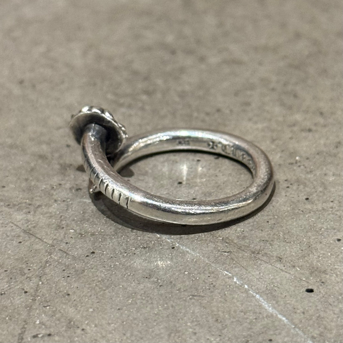 CHROME HEARTS NAIL RING ‘SILVER’