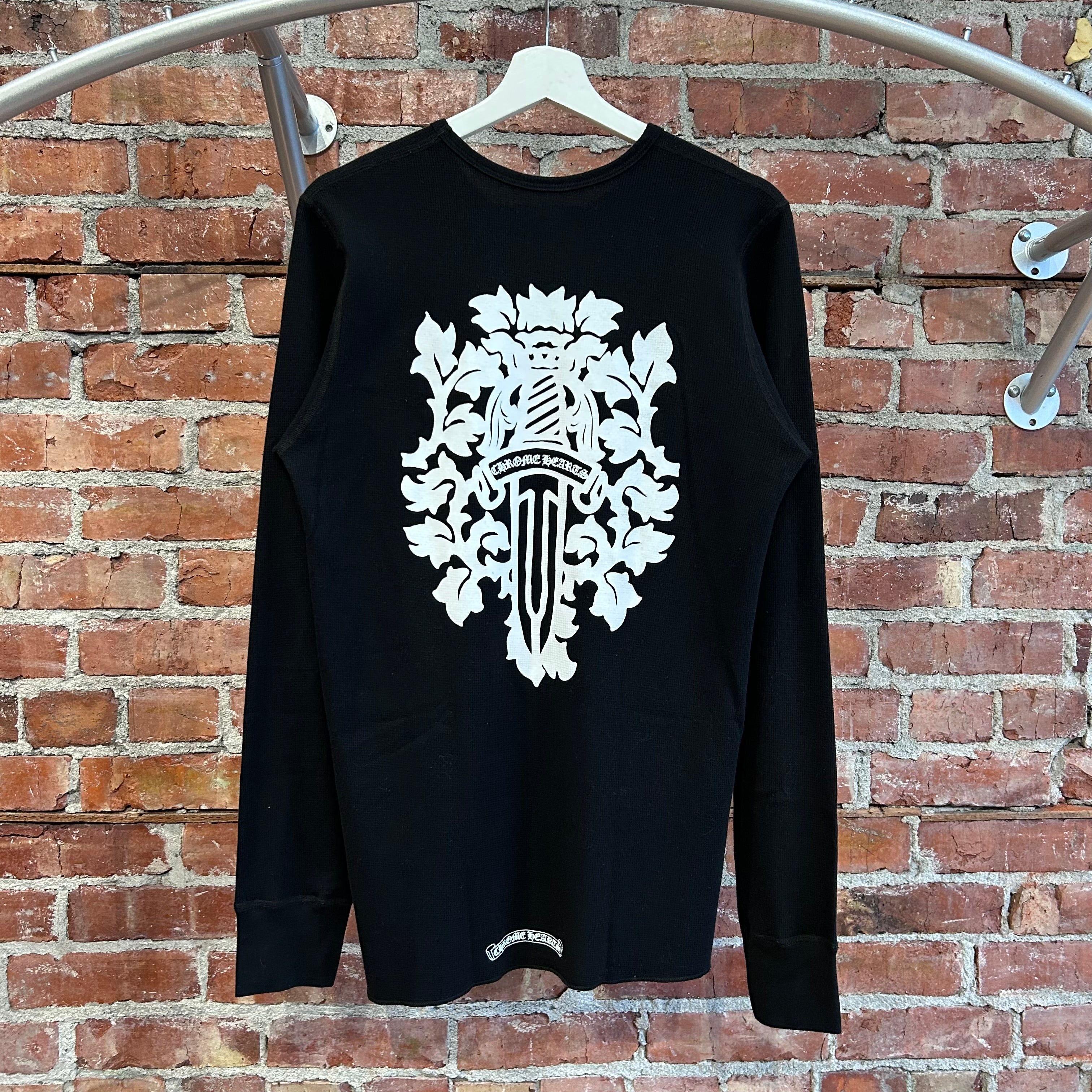 CHROME HEARTS DAGGER VINE LONGSLEEVE THERMAL 'BLACK' – Sadō Room