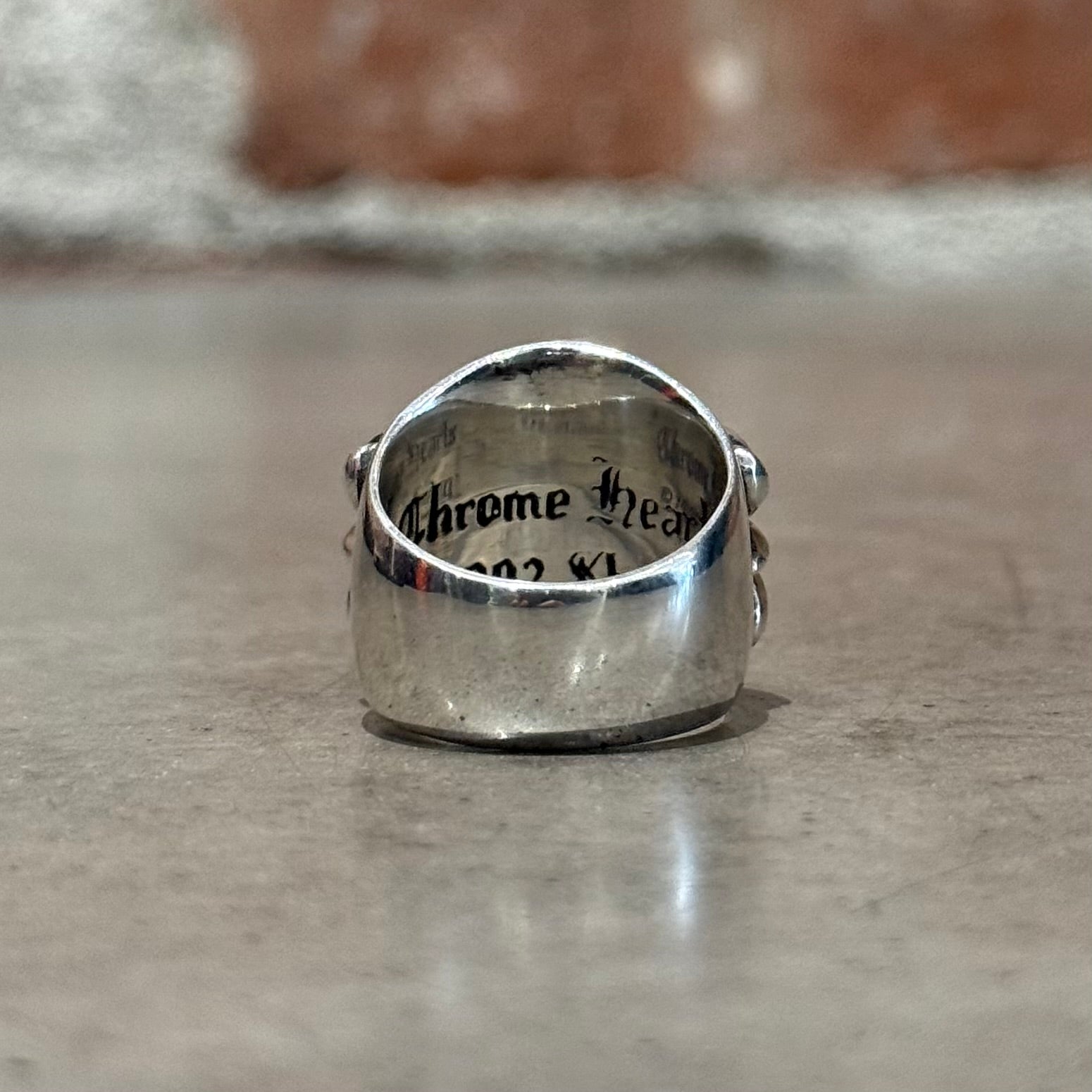 CHROME HEARTS KEEPER RING ‘SILVER’