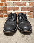 MAISON MARGIELA DISTRESSED NUBUCK DERBY ‘BLACK’