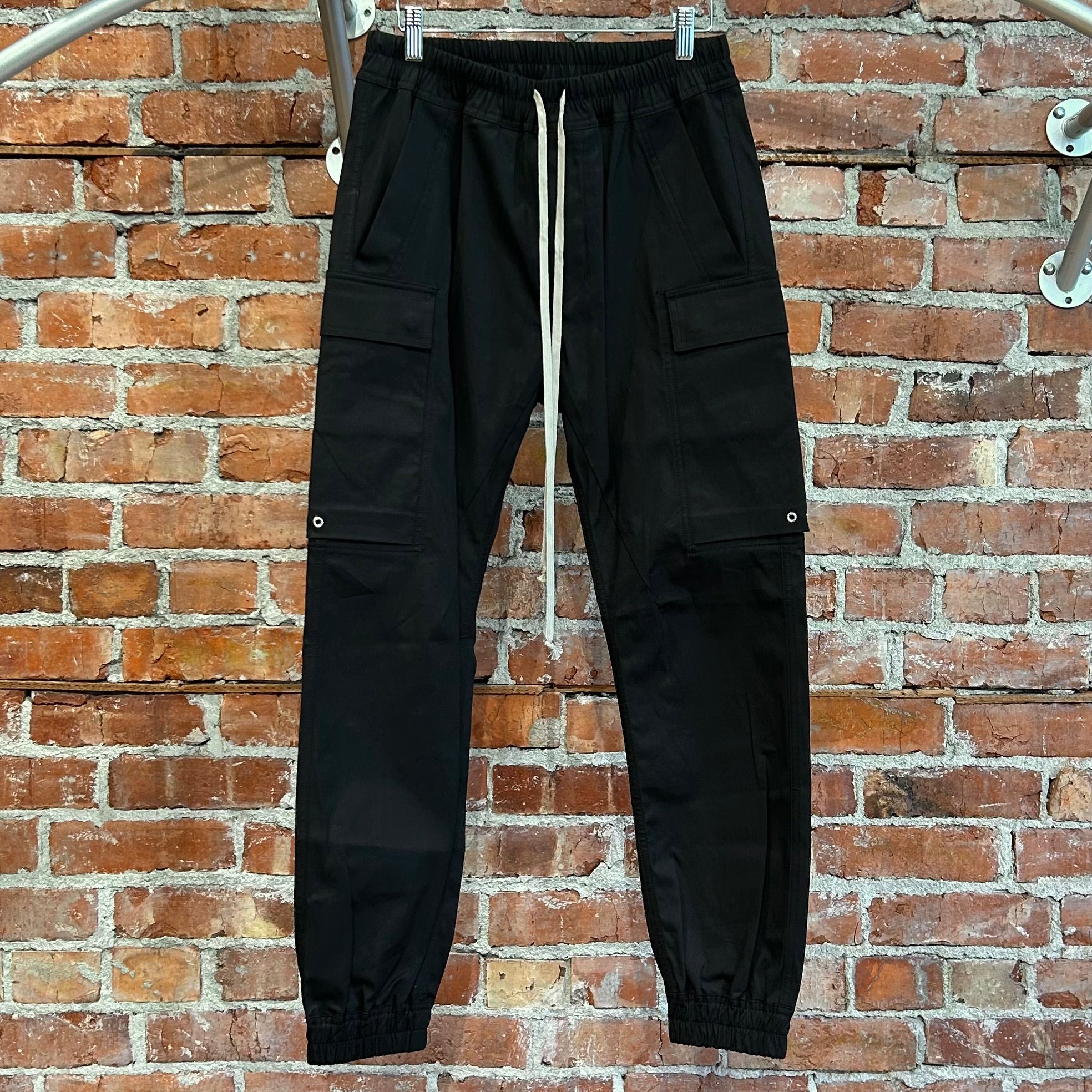 RICK OWENS SS19 BABEL CARGO PANTS ‘BLACK’