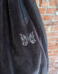 NEEDLES HD TRACK PANTS ‘DARK GRAY/COPPER’