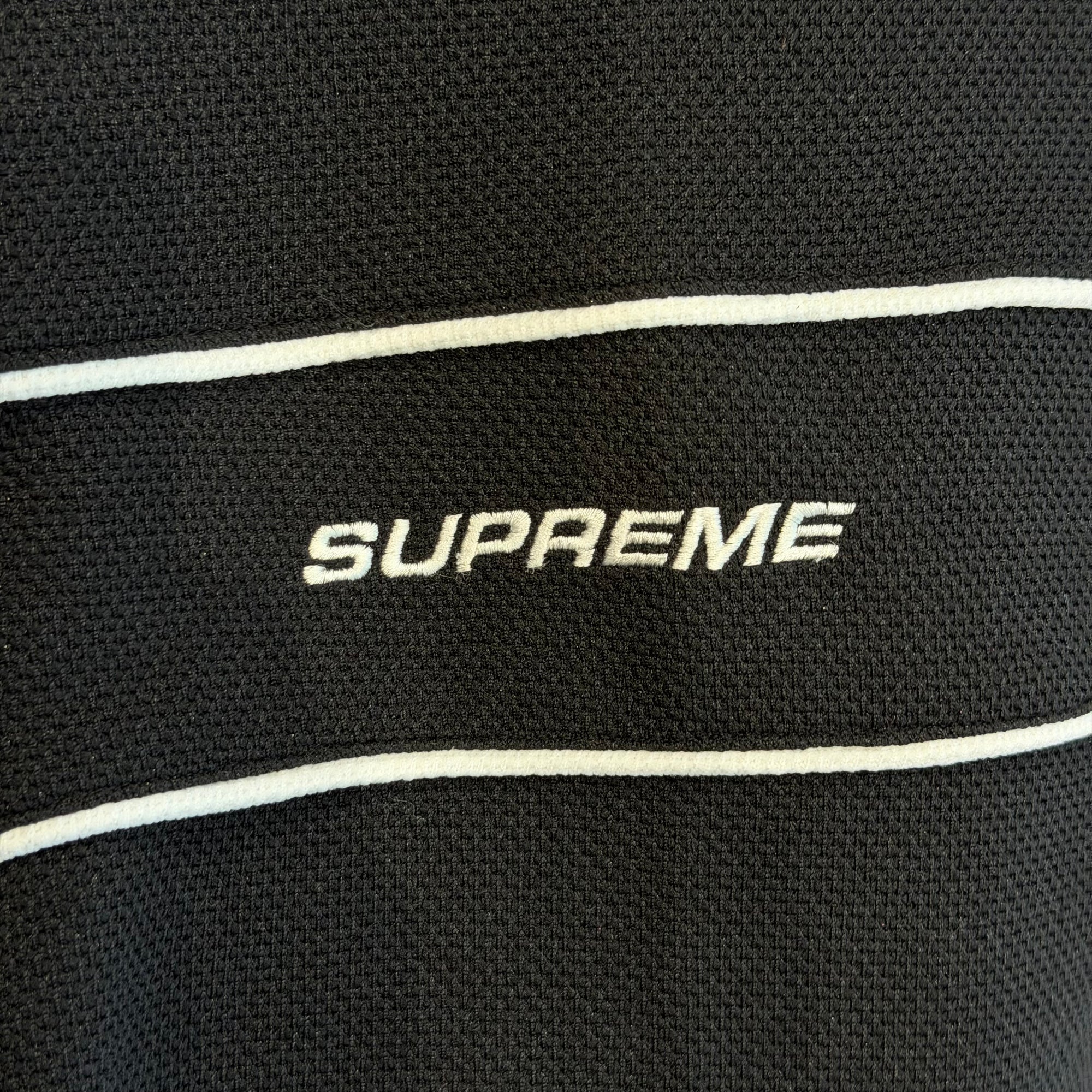 SUPREME SS19 PIPING PRACTICE JERSEY ‘BLACK’