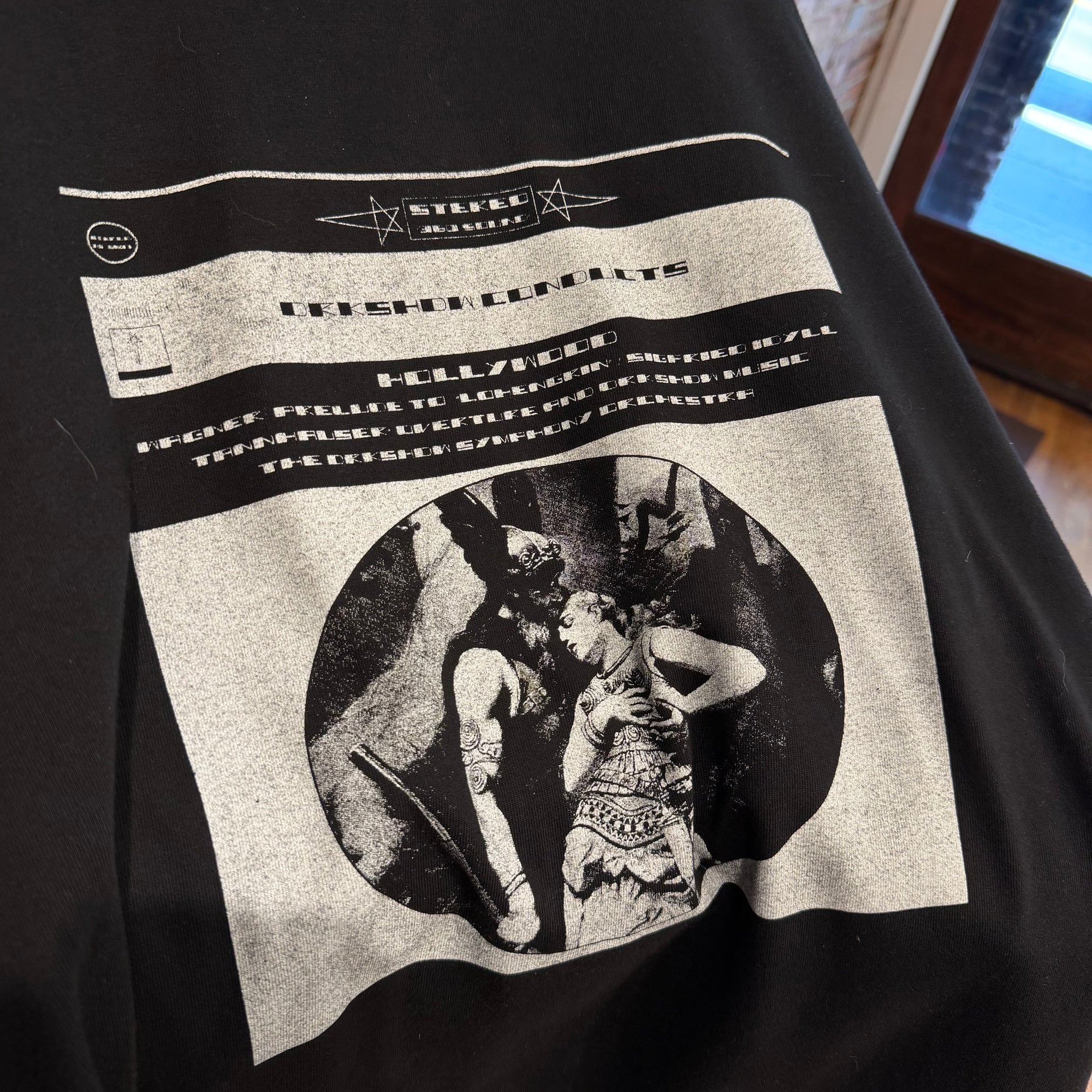 RICK OWENS DRKSDHW HOLLYWOOD TOMMY TEE ‘BLACK’