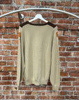 NEEDLES IVY KNIT SWEATER ‘BEIGE’