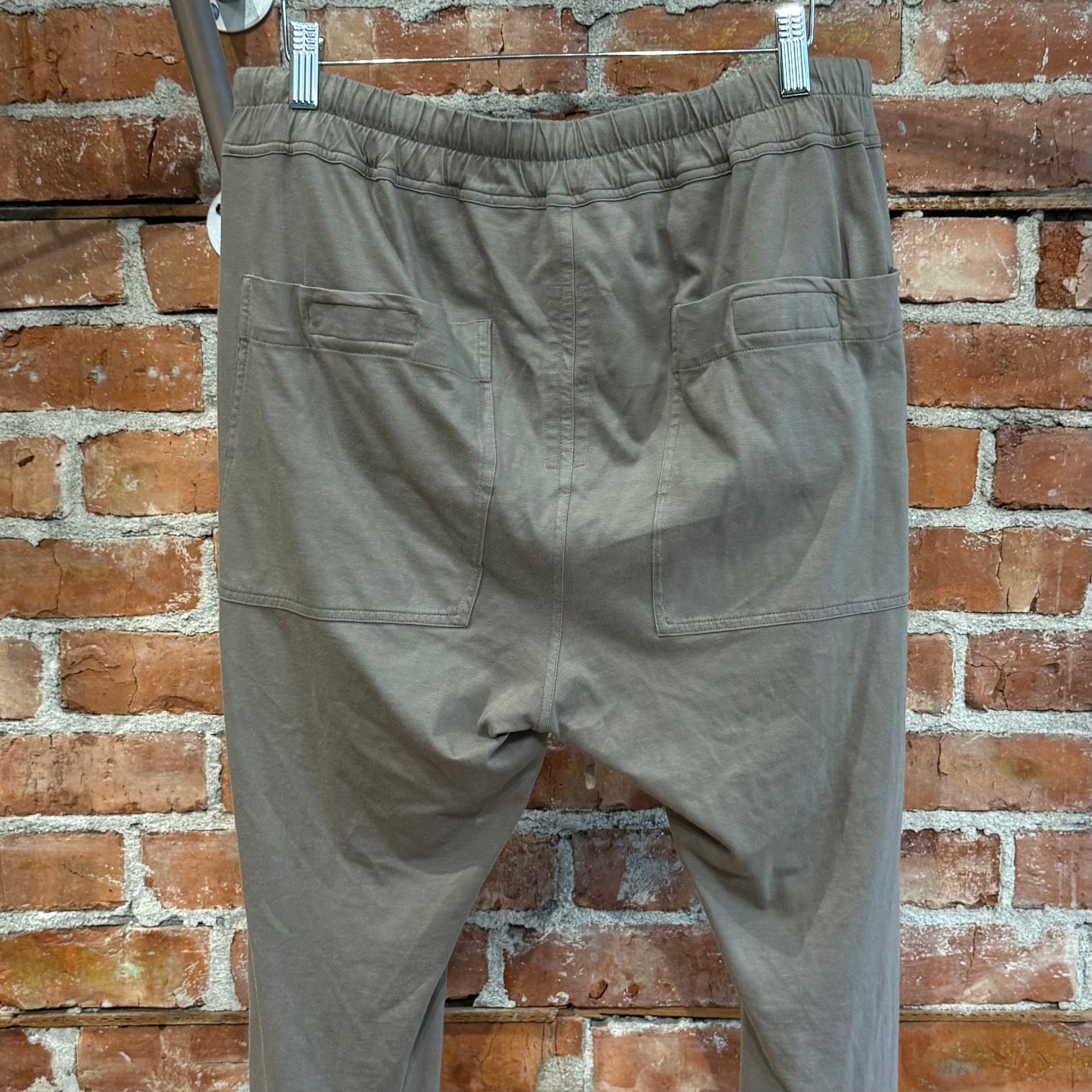 RICK OWENS FW21 GETHSEMANE DRKSDHW BERLIN PANTS ‘DUST’