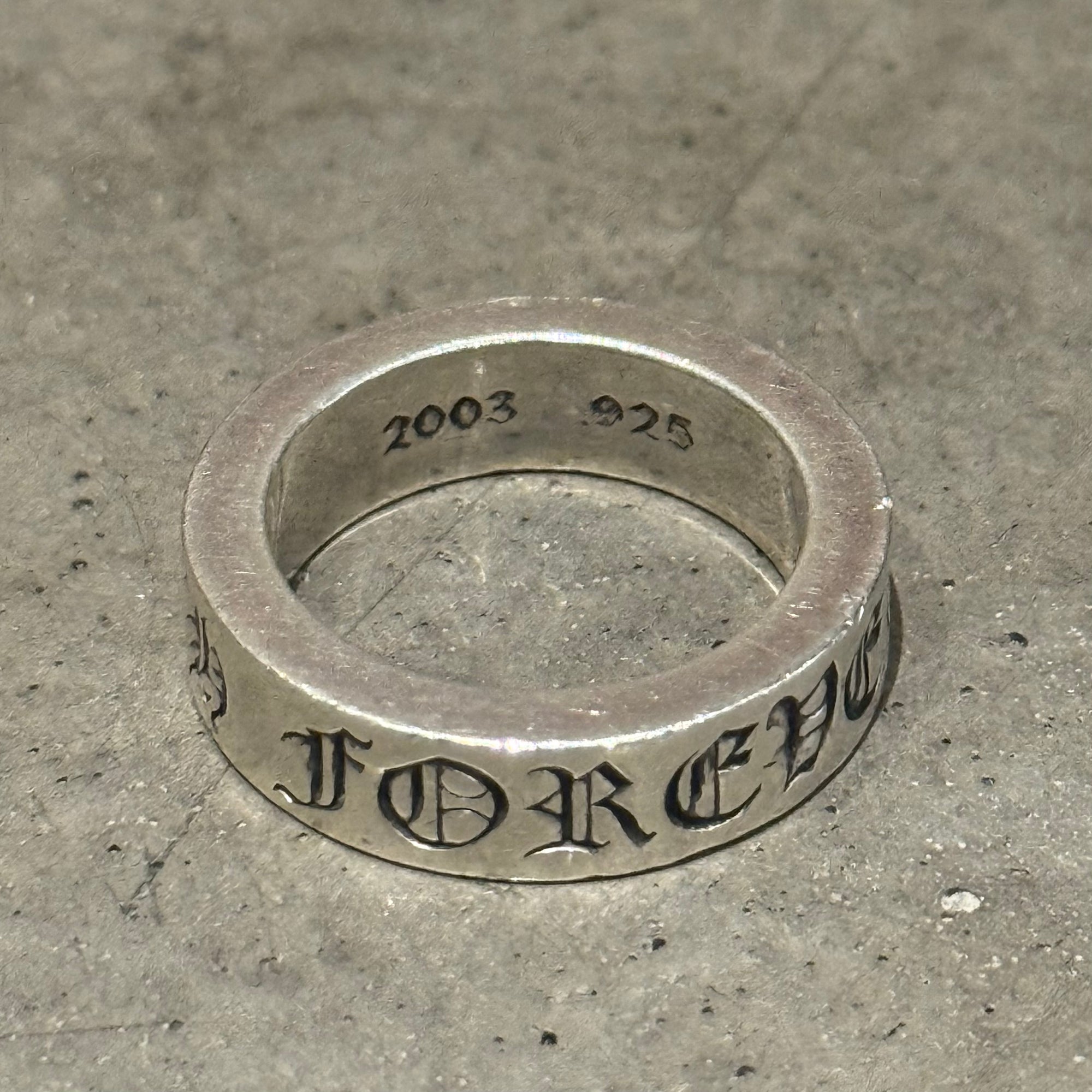 CHROME HEARTS 6MM FOREVER SPACER ‘SILVER’