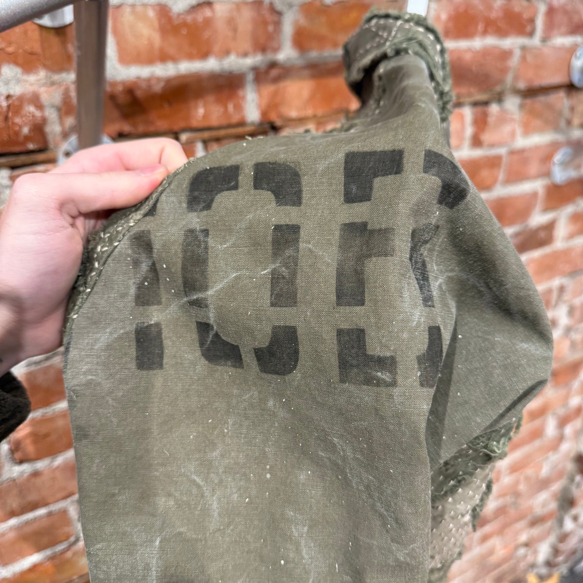 BLEEDING INDIGO BORO MILITARY JACKET ‘SAGE’