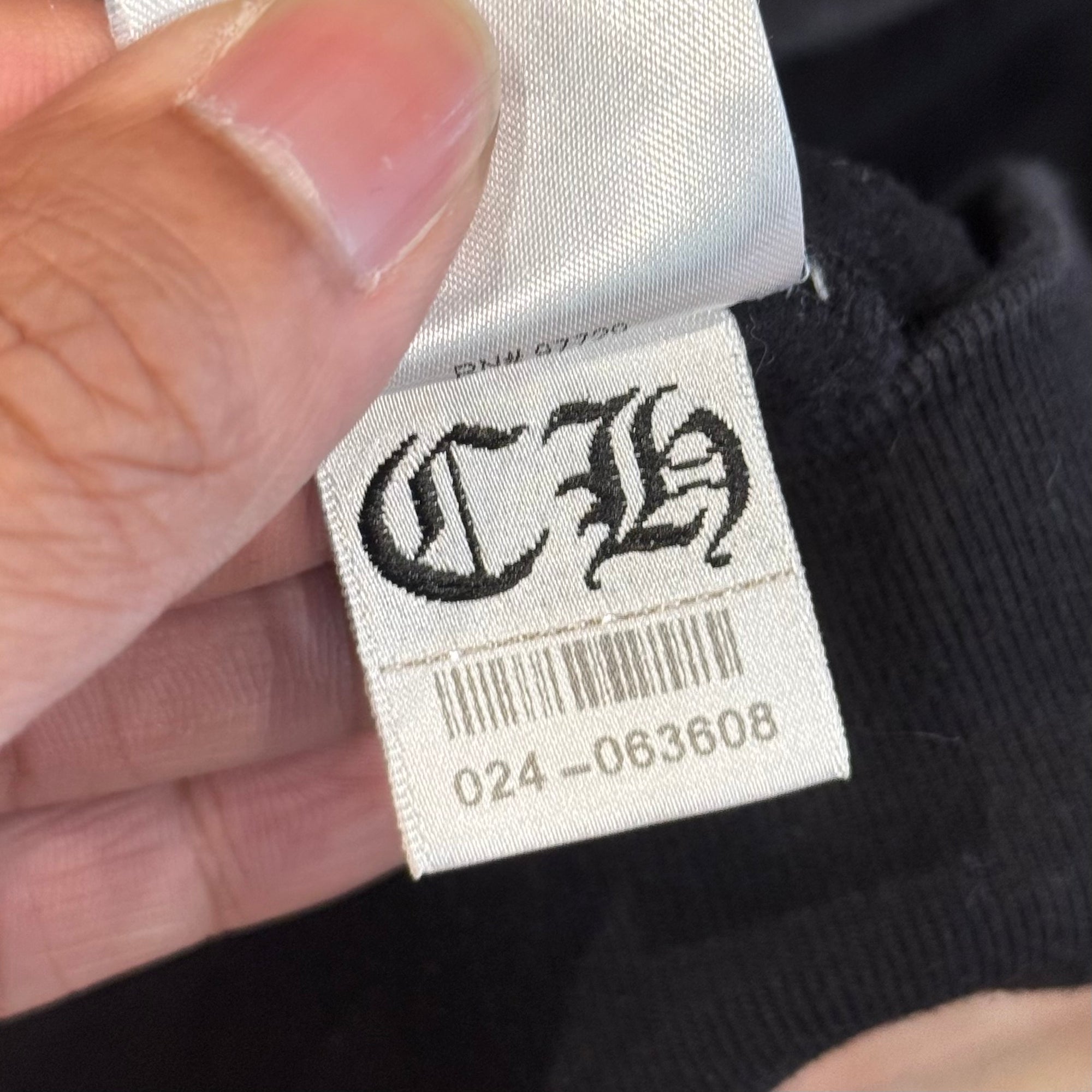 CHROME HEARTS T-BAR ZIP HOODIE ‘BLACK’