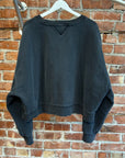 ENTIRE STUDIOS CREWNECK ‘WASHED BLACK’