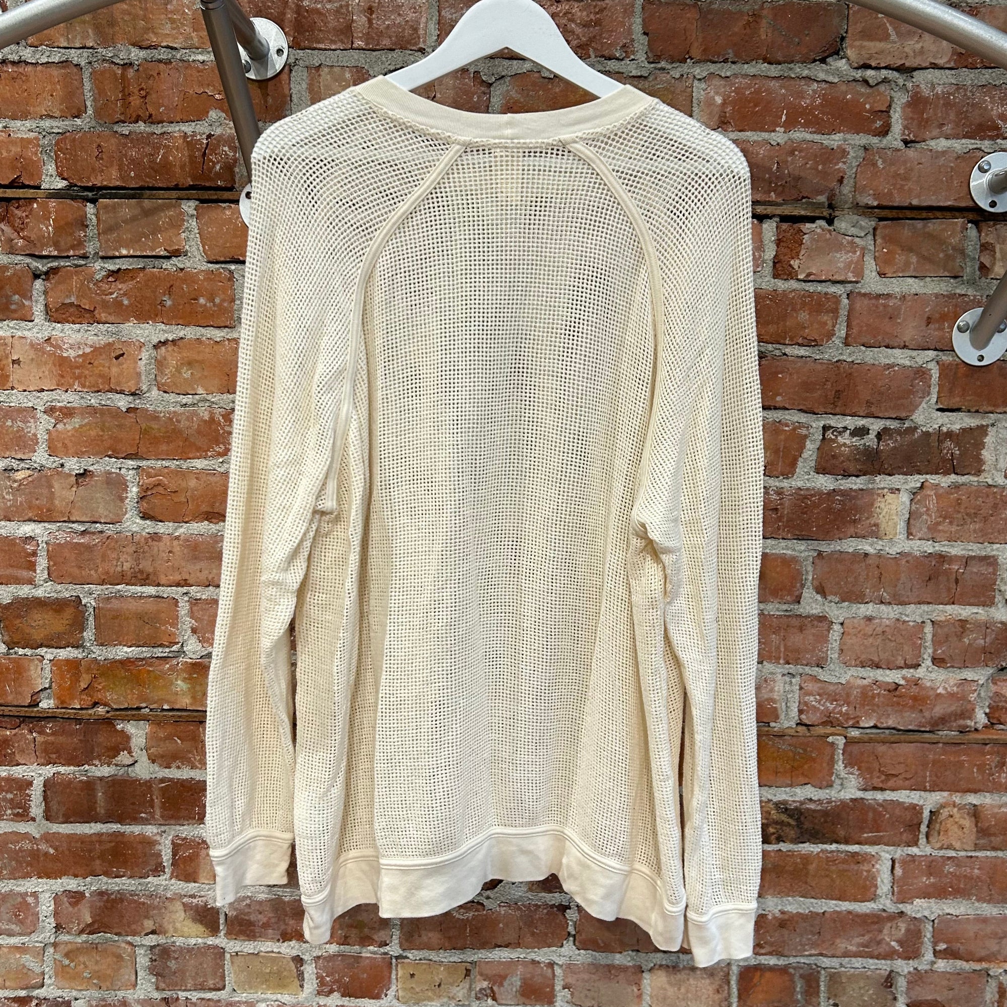 O-PROJECT JAN JAN VAN ESSCHE MESH LONG SLEEVE ‘CREAM’