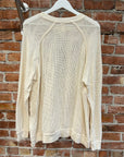 O-PROJECT JAN JAN VAN ESSCHE MESH LONG SLEEVE ‘CREAM’