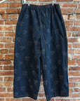 NEEDLES FLORAL PATTERN HD TROUSERS ‘INDIGO’