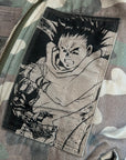 ROUGH SIMMONS AKIRA NEOTOKYO RIOT BOMBER JACKET ‘GREEN CAMO’